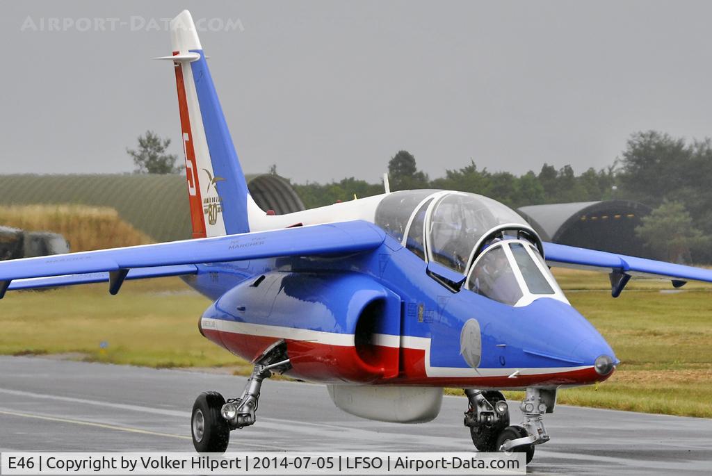 E46, Dassault-Dornier Alpha Jet E C/N E46, at Nancy