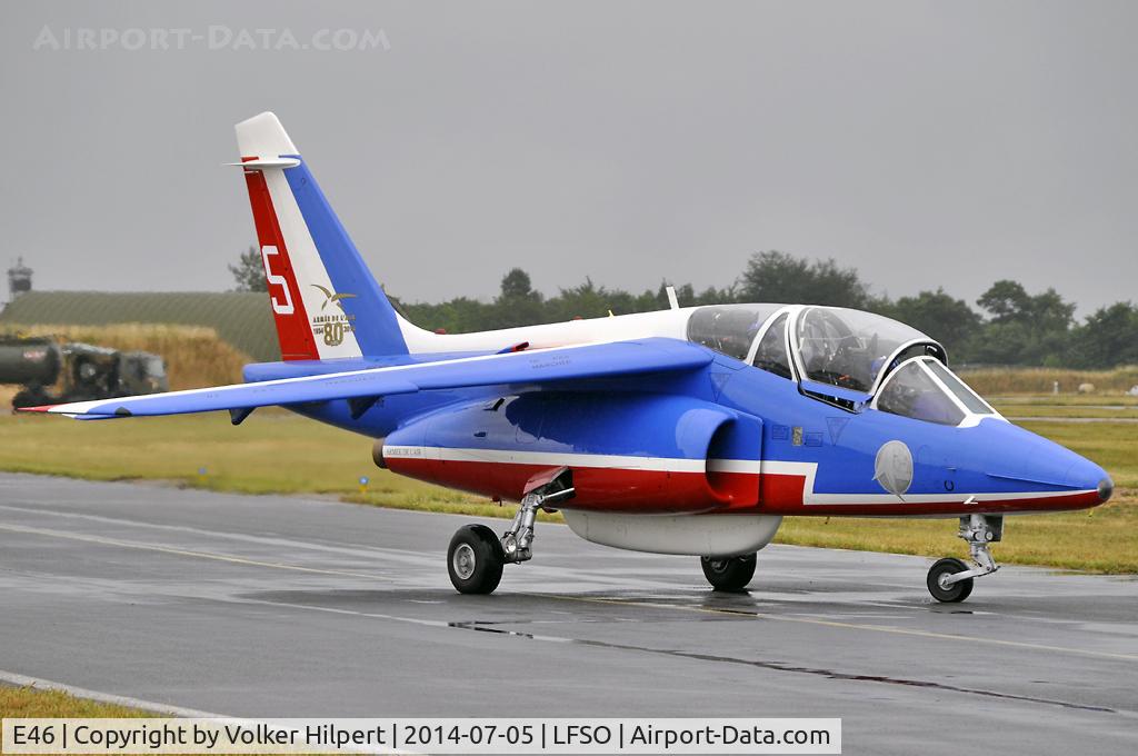 E46, Dassault-Dornier Alpha Jet E C/N E46, at nancy