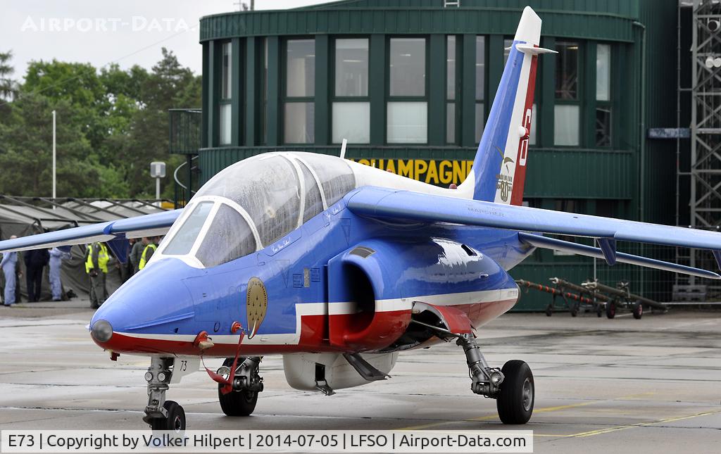 E73, Dassault-Dornier Alpha Jet E C/N E73, at Nancy