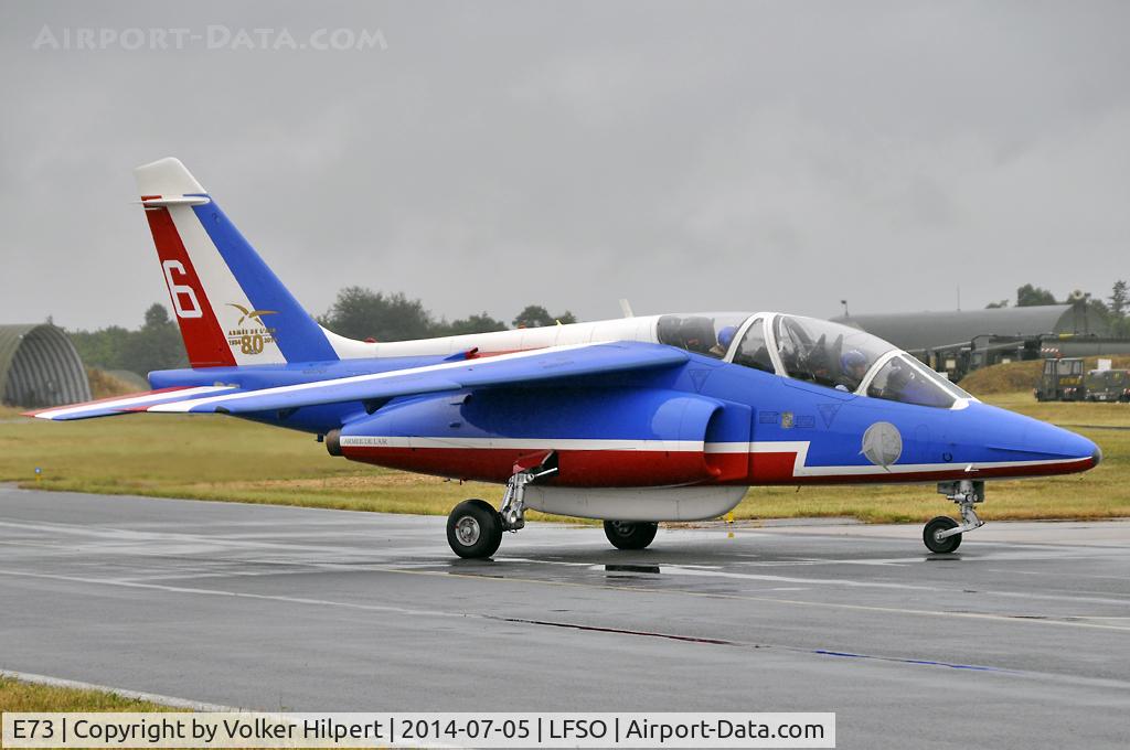 E73, Dassault-Dornier Alpha Jet E C/N E73, at Nancy