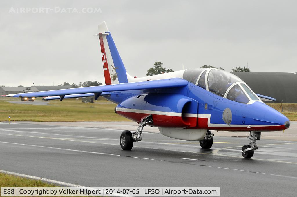 E88, Dassault-Dornier Alpha Jet E C/N E88, at Nancy