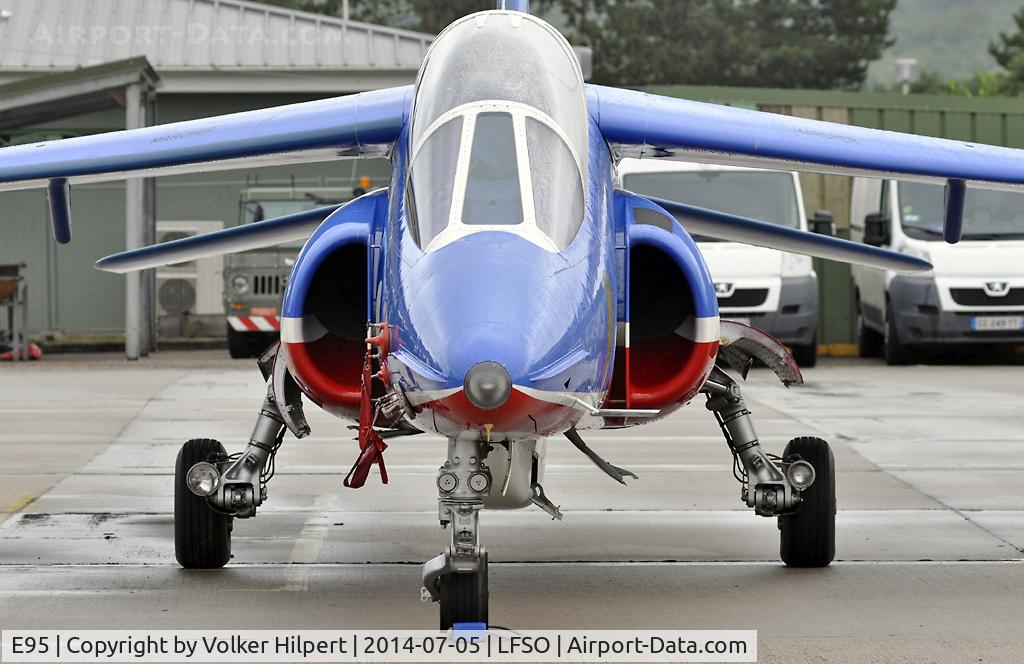 E95, Dassault-Dornier Alpha Jet E C/N E95, at nancy