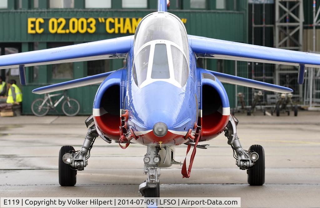 E119, Dassault-Dornier Alpha Jet E C/N E119, at nancy