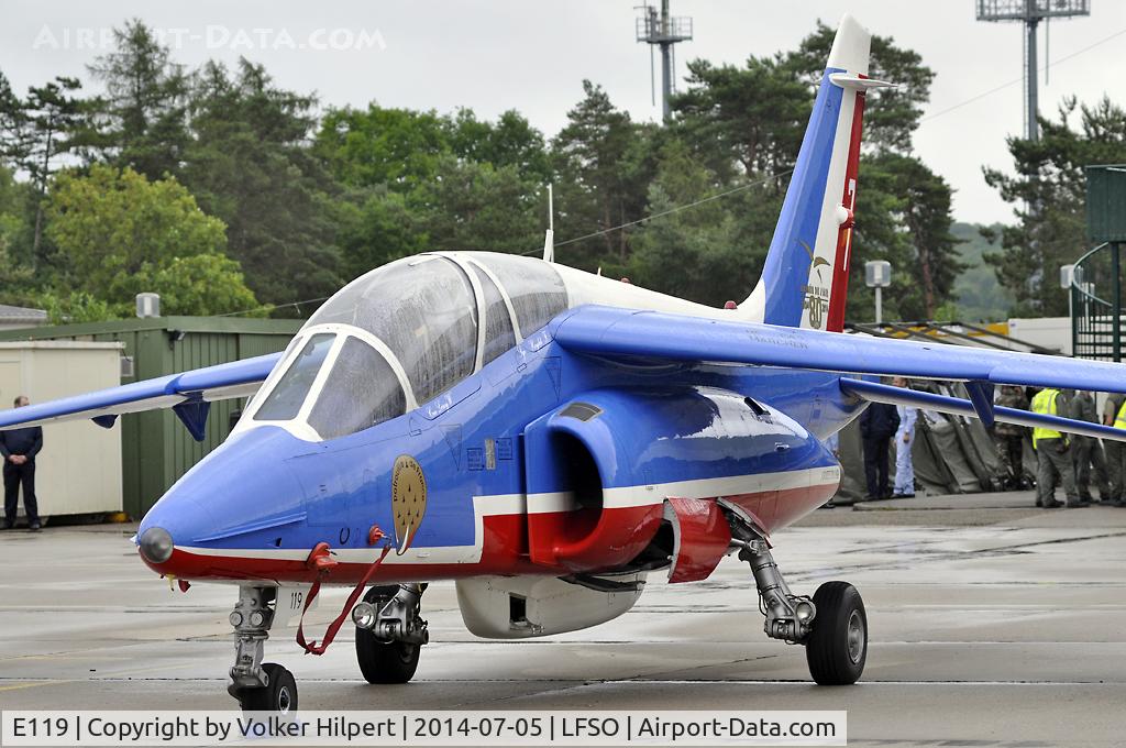 E119, Dassault-Dornier Alpha Jet E C/N E119, at nancy