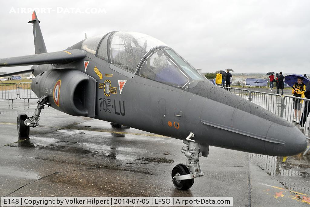 E148, Dassault-Dornier Alpha Jet E C/N E148, at Nancy