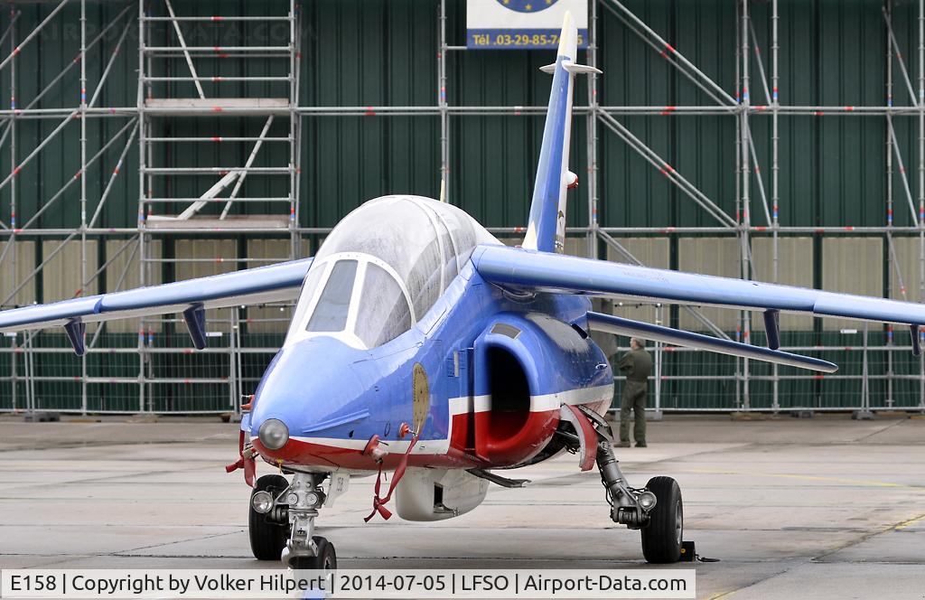 E158, Dassault-Dornier Alpha Jet E C/N E158, at Nancy