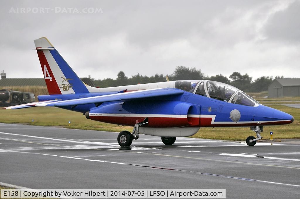 E158, Dassault-Dornier Alpha Jet E C/N E158, at Nancy