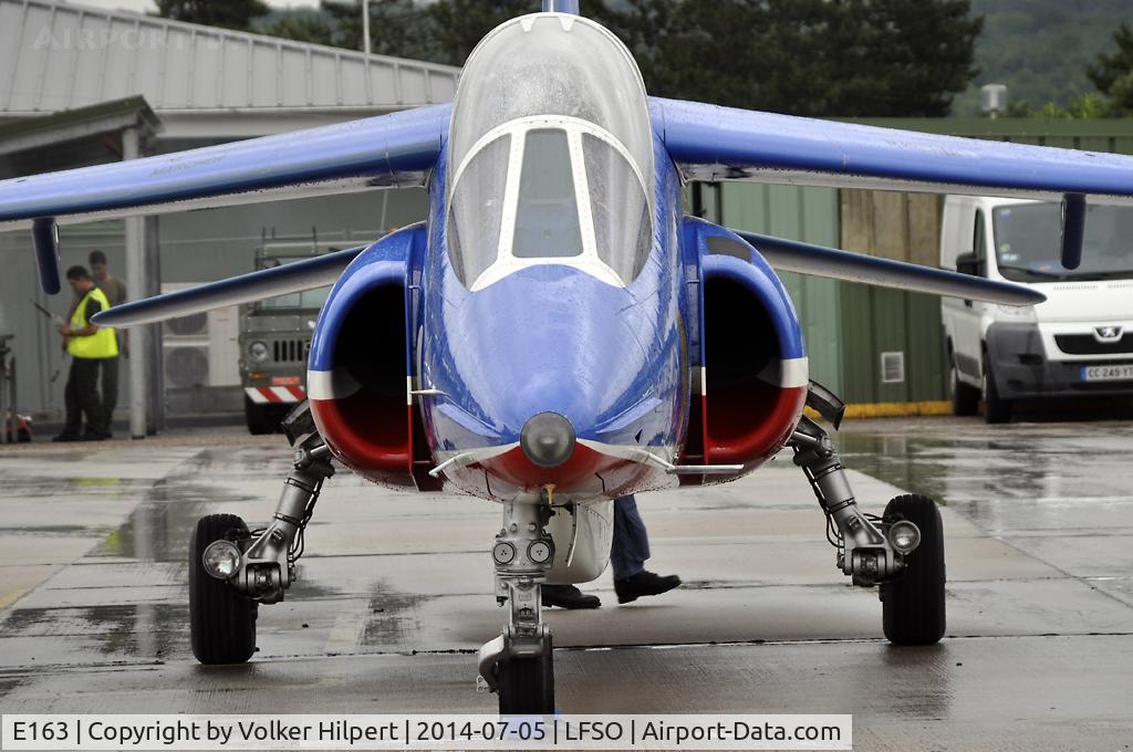 E163, Dassault-Dornier Alpha Jet E C/N E163, at Nancy