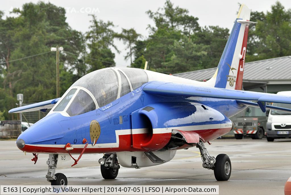 E163, Dassault-Dornier Alpha Jet E C/N E163, at nancy