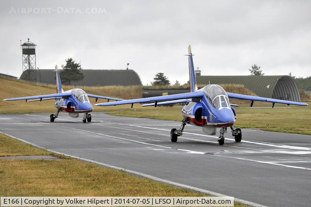 E166, Dassault-Dornier Alpha Jet E C/N E166, at Nancy
