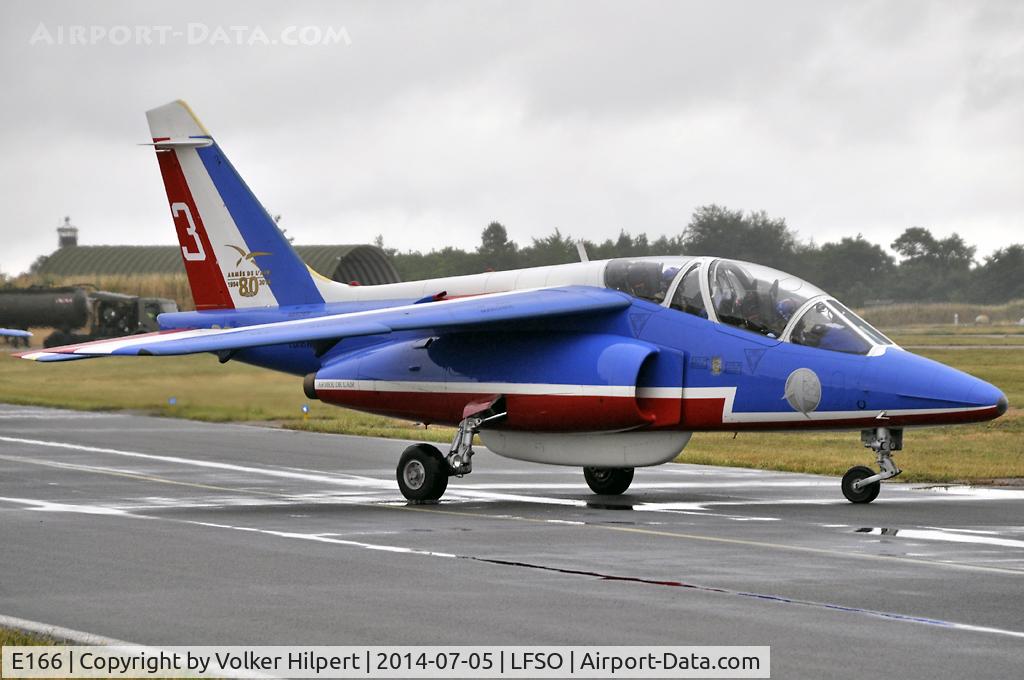 E166, Dassault-Dornier Alpha Jet E C/N E166, at Nancy