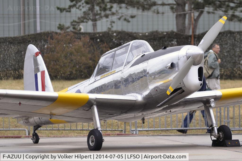 F-AZUU, 1952 De Havilland DHC-1 Chipmunk T.10 C/N C1/0736, at nancy