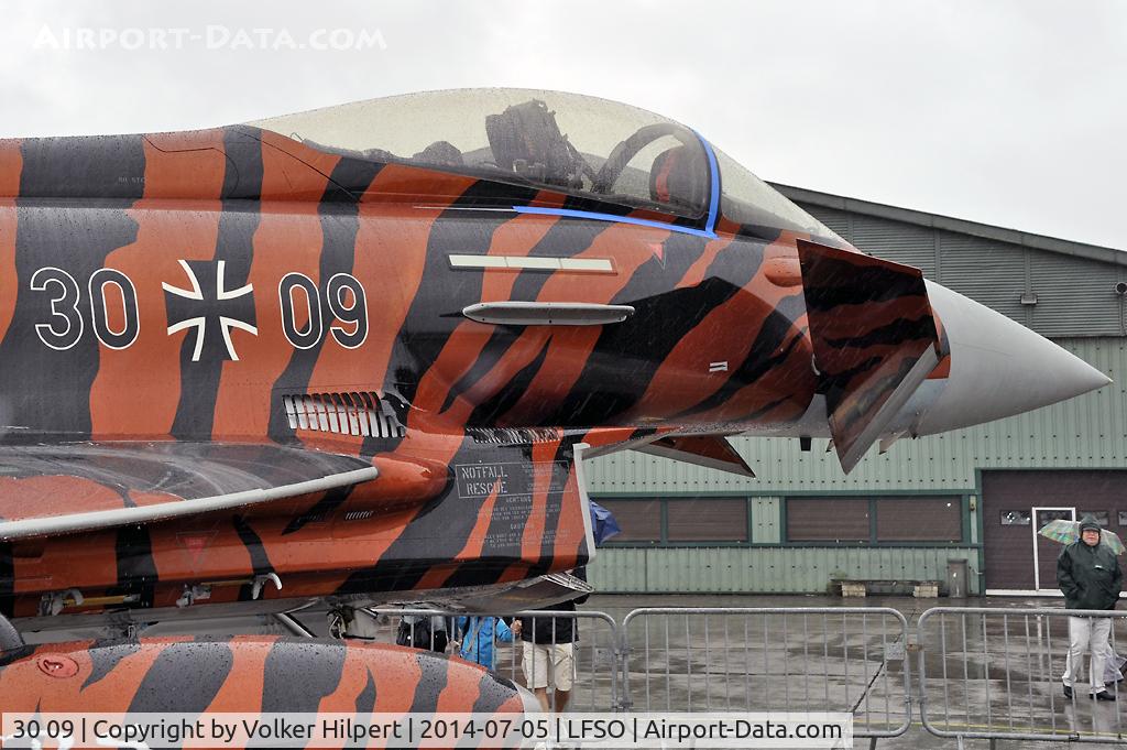 30 09, Eurofighter EF-2000 Typhoon S C/N GS004, at Nancy