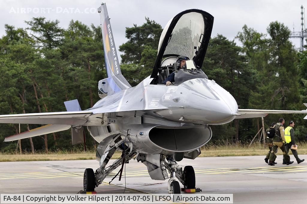 FA-84, 1980 SABCA F-16AM Fighting Falcon C/N 6H-84, at nancy
