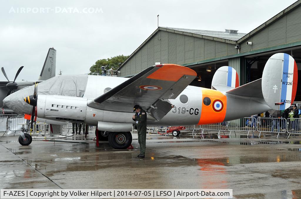 F-AZES, Dassault MD-312 Flamant C/N 226, at Nancy
