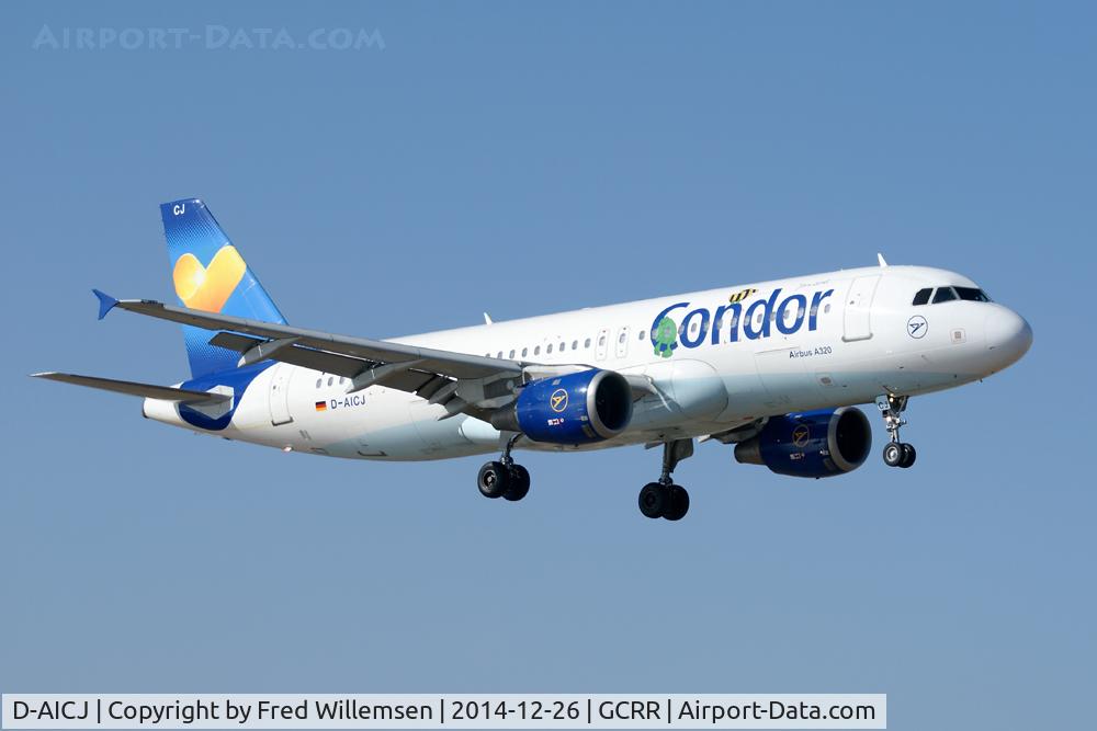 D-AICJ, 2001 Airbus A320-212 C/N 1402, Condor