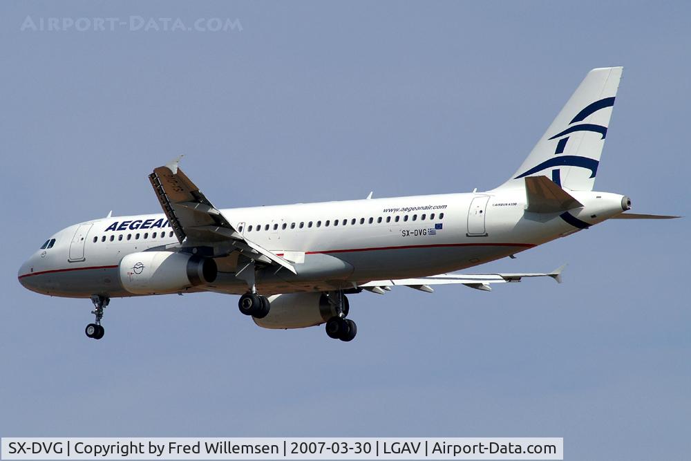 SX-DVG, 2006 Airbus A320-232 C/N 3033, Aegean