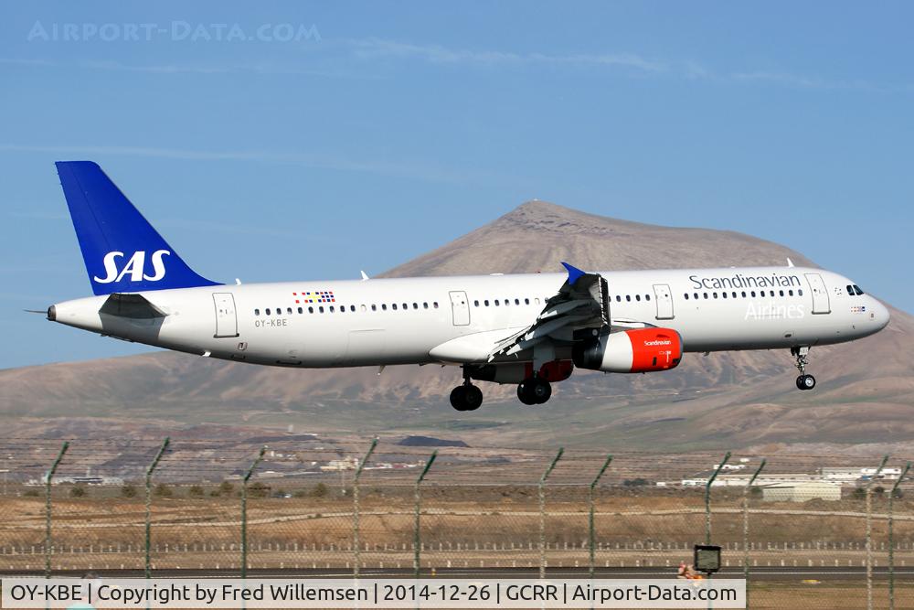 OY-KBE, 2002 Airbus A321-232 C/N 1798, SAS