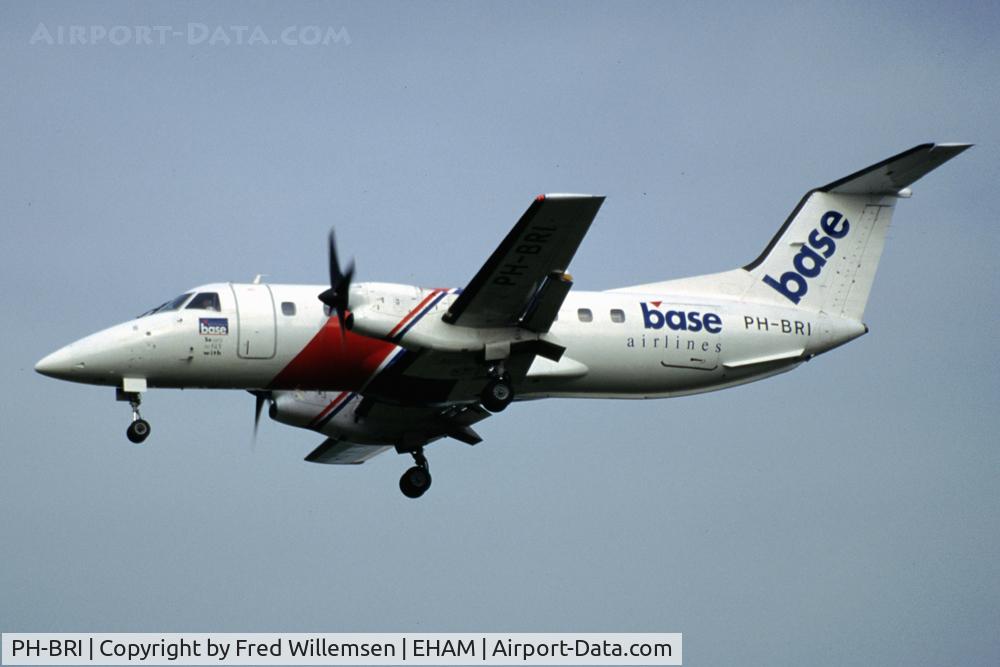 PH-BRI, 1991 Embraer EMB-120RT Brasilia C/N 120235, Base