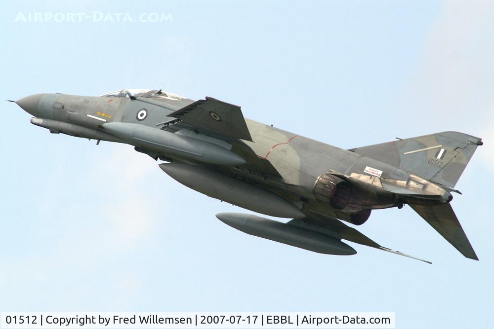 01512, 1974 McDonnell Douglas F-4E AUP Phantom II C/N 4485, GREEK AIR FORCE