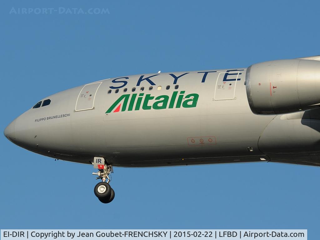 EI-DIR, 1999 Airbus A330-202 C/N 272, AZ8421 from Pointe-a-Pitre (PTP)