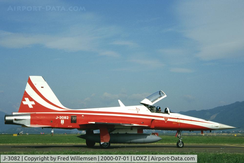 J-3082, Northrop F-5E Tiger II C/N L1082, Patrouille de Suisse