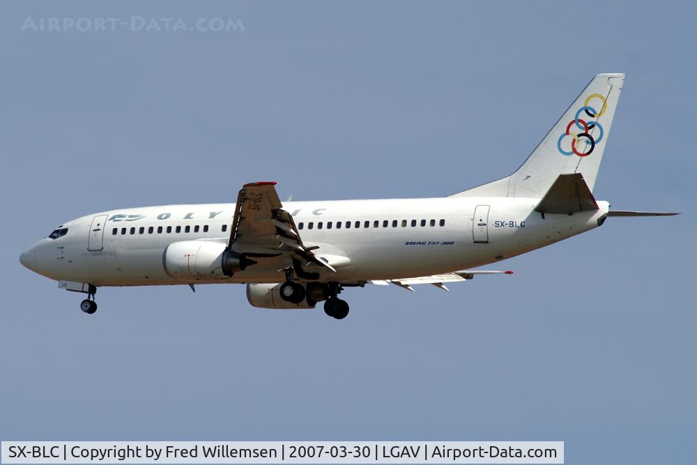 SX-BLC, 1994 Boeing 737-8Q8 C/N 26303, OLYMPIC