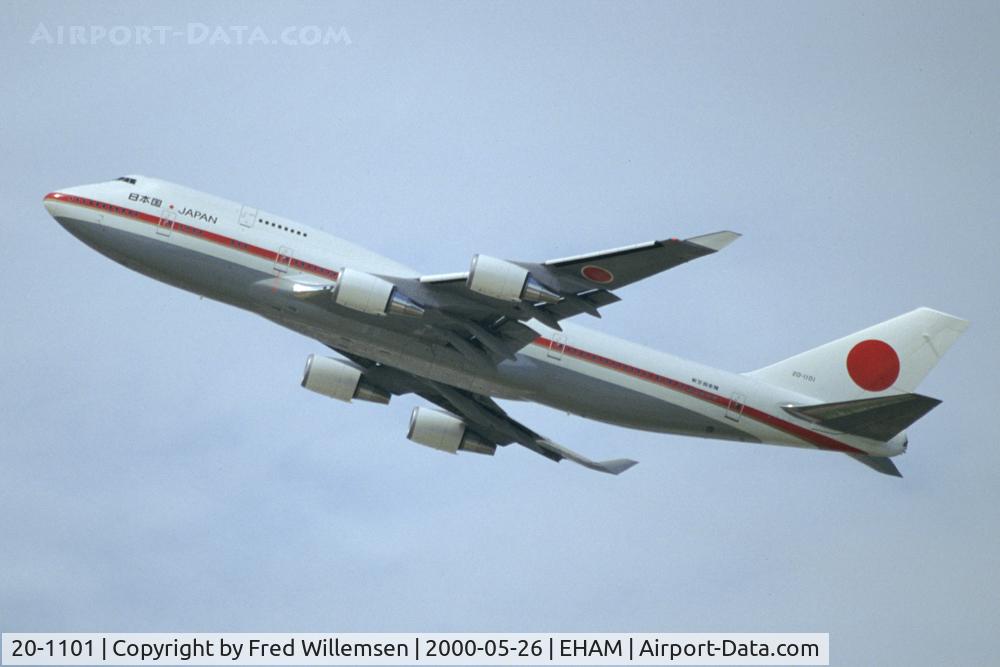 20-1101, 1990 Boeing 747-47C C/N 24730, JAPAN AIR FORCE