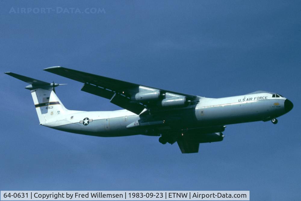 64-0631, Lockheed C-141B Starlifter C/N 300-6044, C-141A