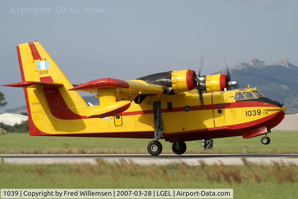 1039, Canadair CL-215-II (CL-215-1A10) C/N 1039, GREEK AIR FORCE