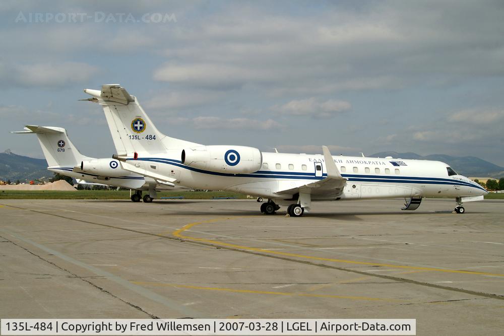 135L-484, 2001 Embraer EMB-135BJ Legacy 600 C/N 145484, At LGEL