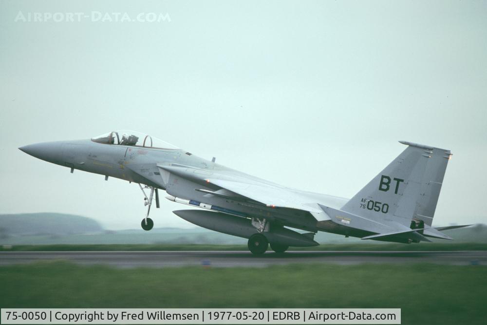 75-0050, 1975 McDonnell Douglas F-15A Eagle C/N 151/A130, 36TFW BT