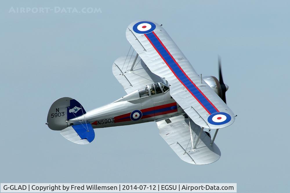 G-GLAD, 1939 Gloster Gladiator Mk2 C/N G5/75751, 