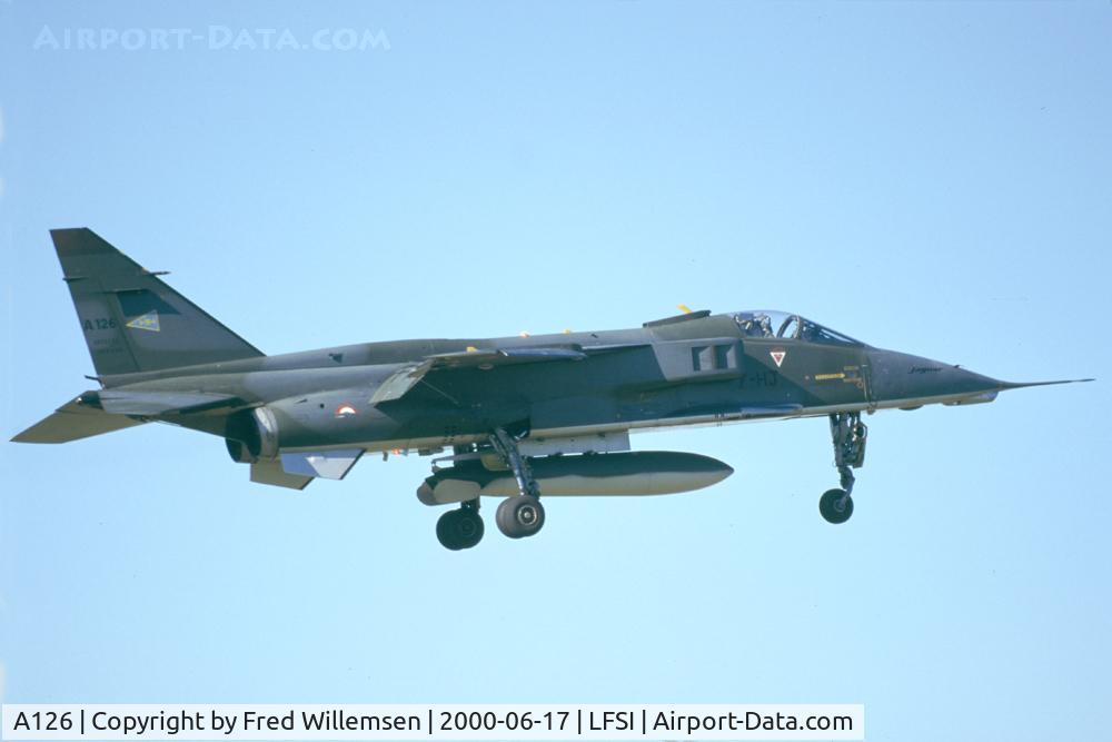 A126, Sepecat Jaguar A C/N A126, 7-HJ