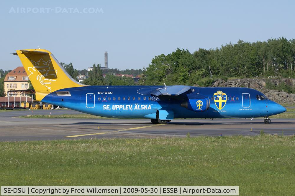 SE-DSU, 1994 British Aerospace Avro 146-RJ100 C/N E3248, MALMO AVIATION