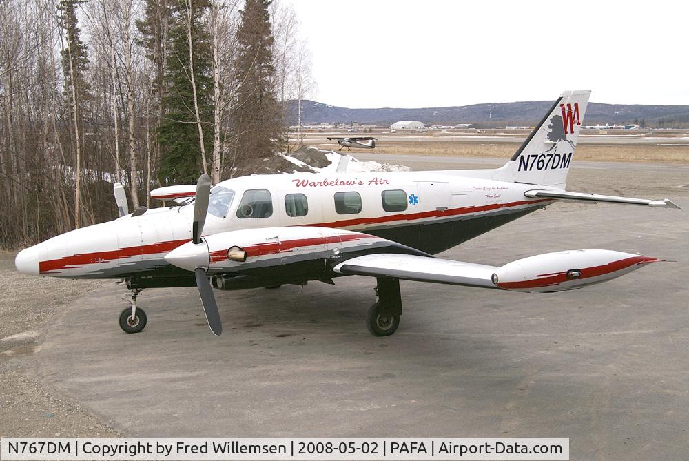N767DM, 1981 Piper PA-31T2 C/N 31T-8166042, WARBELOW AIR
