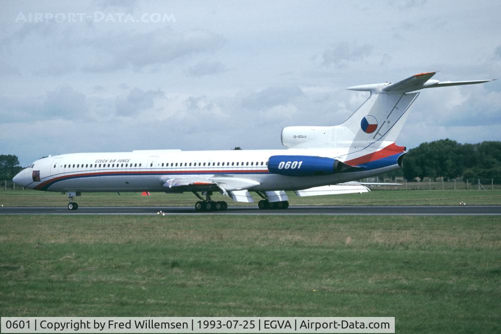 0601, 1984 Tupolev Tu-154B-2 C/N 84A601, CZECH AIR FORCE