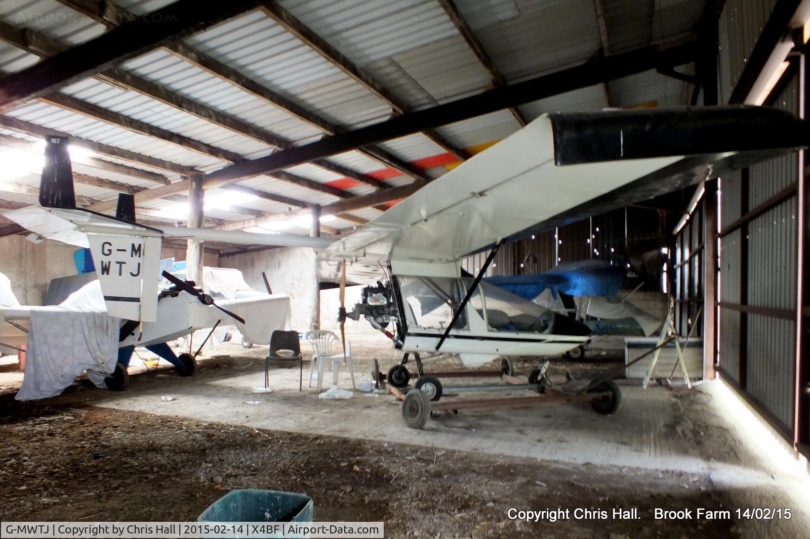 G-MWTJ, 1992 CFM Shadow Series DD C/N K167, At Brook Farm airstrip, Pilling