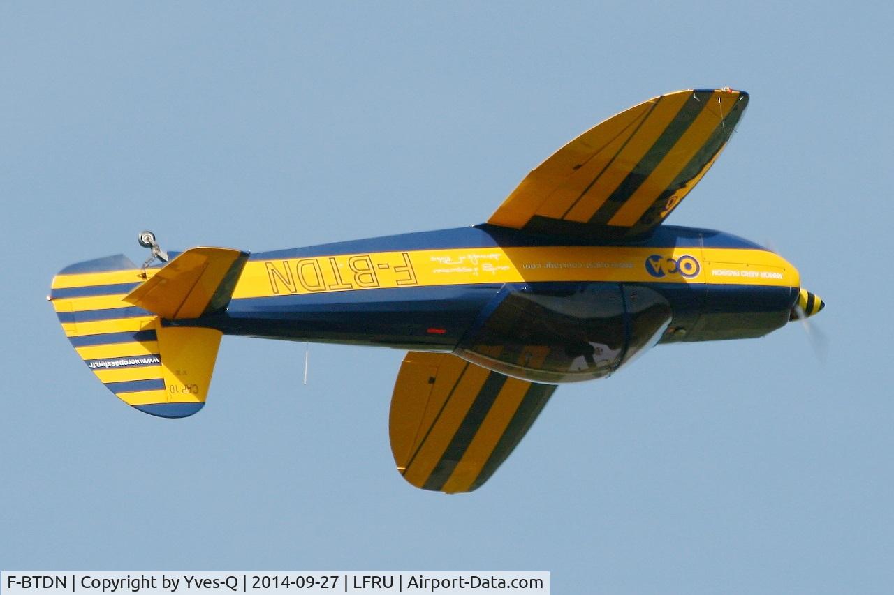 F-BTDN, Mudry CAP-10B C/N 30, Mudry CAP-10B, On display, Morlaix-Ploujean airport (LFRU-MXN) air show in september 2014