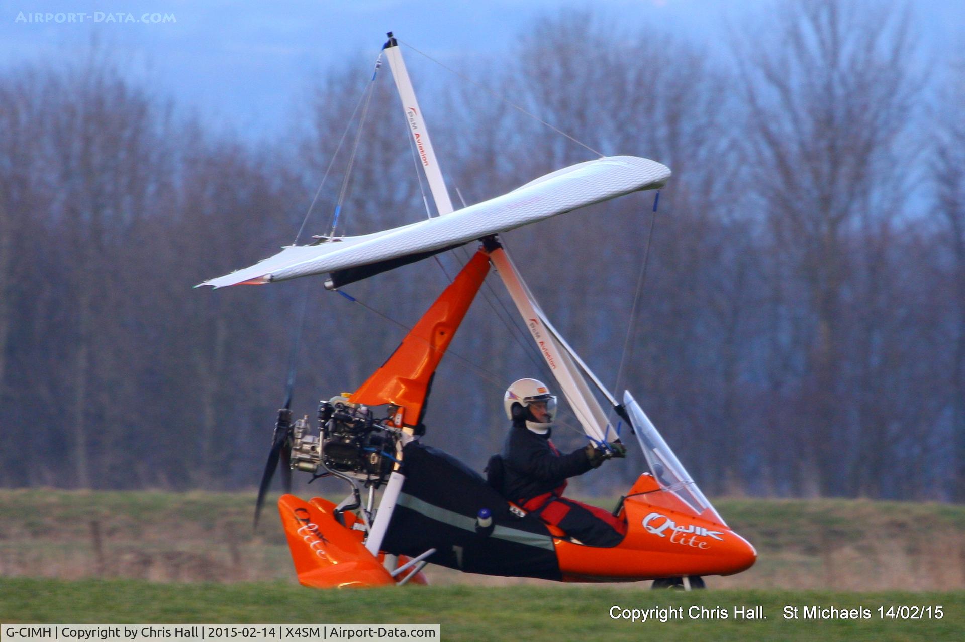 G-CIMH, 2015 P&M Aviation Quik Lite C/N 8706, at St Michaels, Lancashire