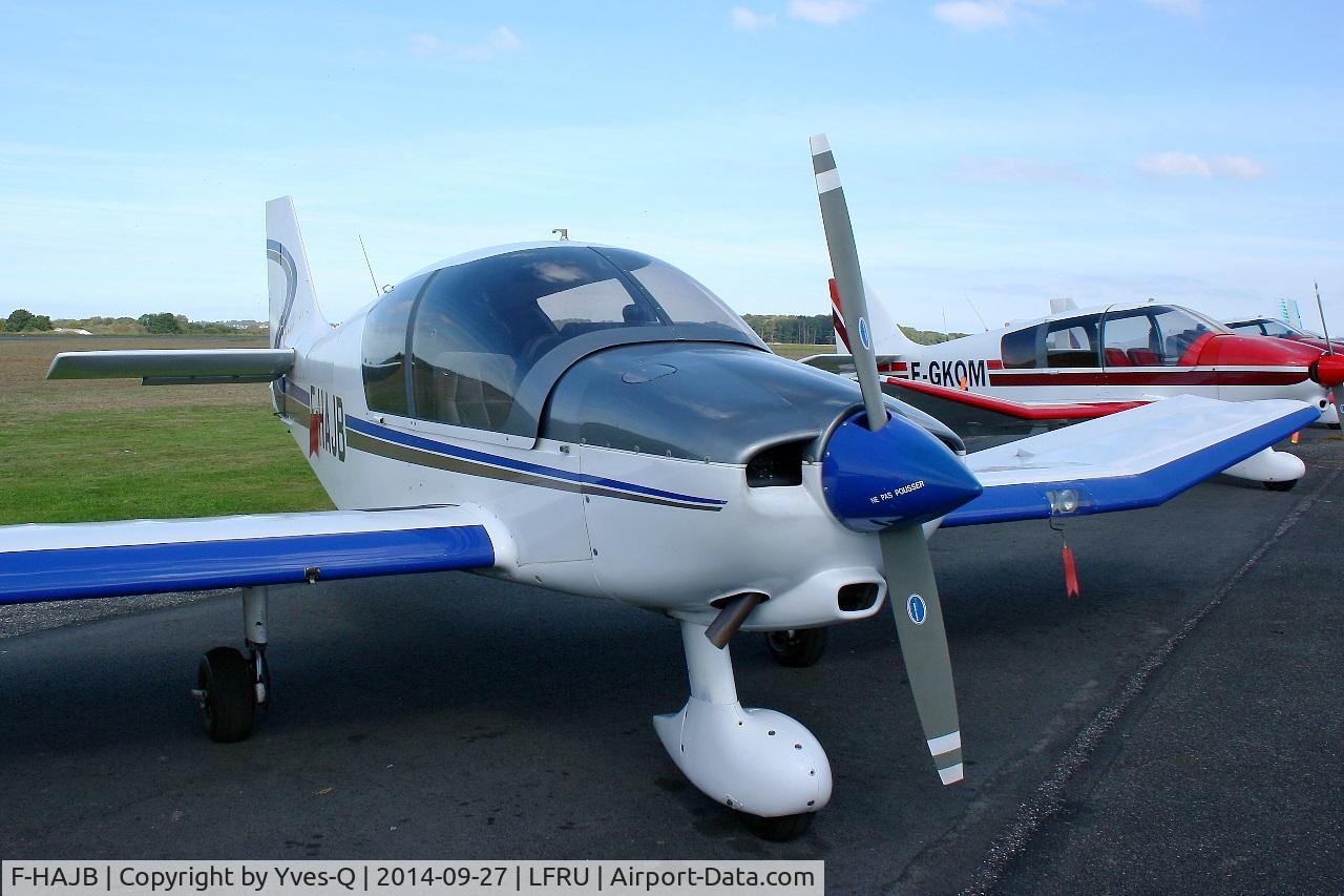 F-HAJB, 2006 Robin DR-400-120 Petit Prince C/N 2604, Robin DR 400-120, Static display, Morlaix-Ploujean airport (LFRU-MXN) air show in september 2014
