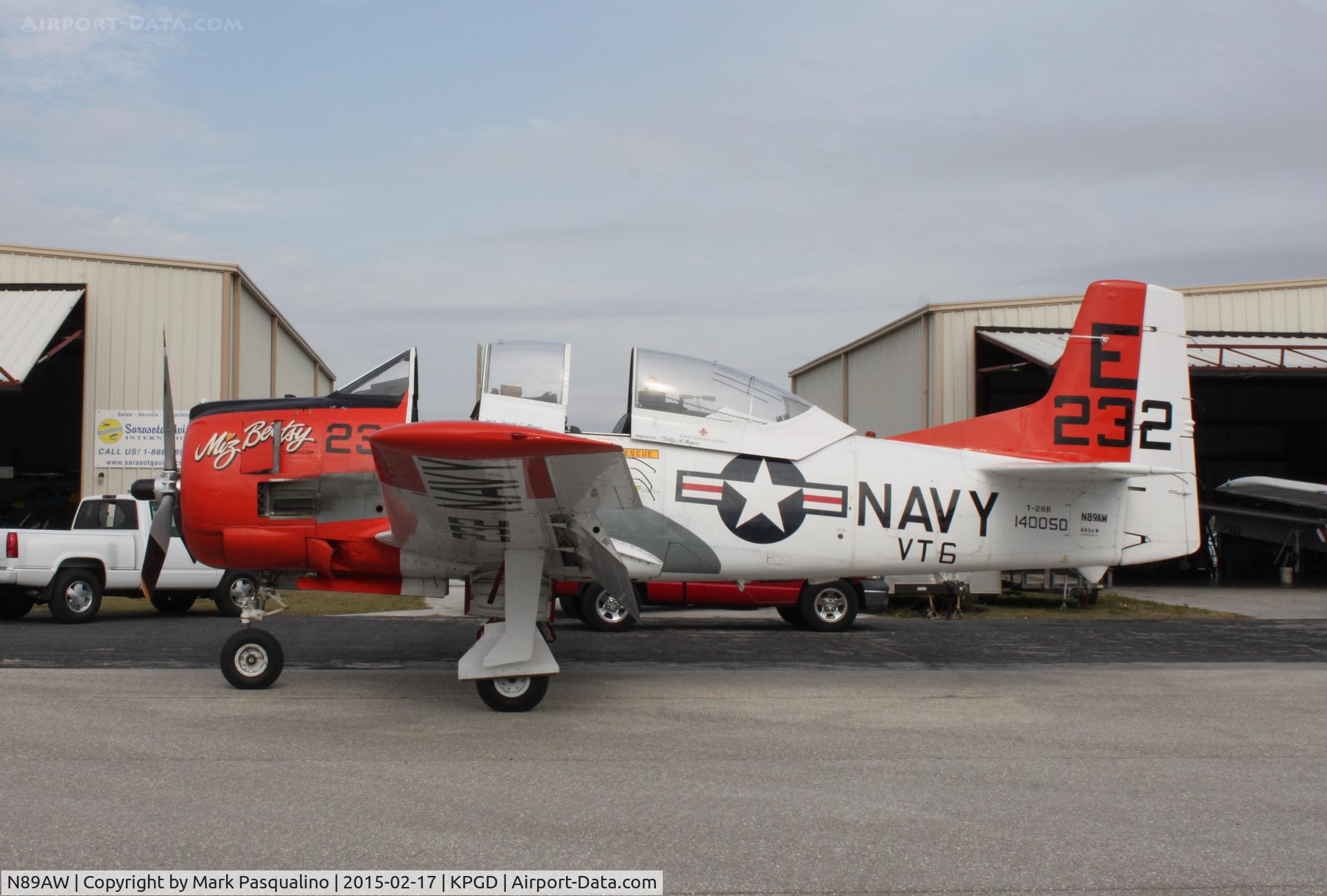 N89AW, 1956 North American T-28B Trojan C/N 219-49 (140050), North American T-28B