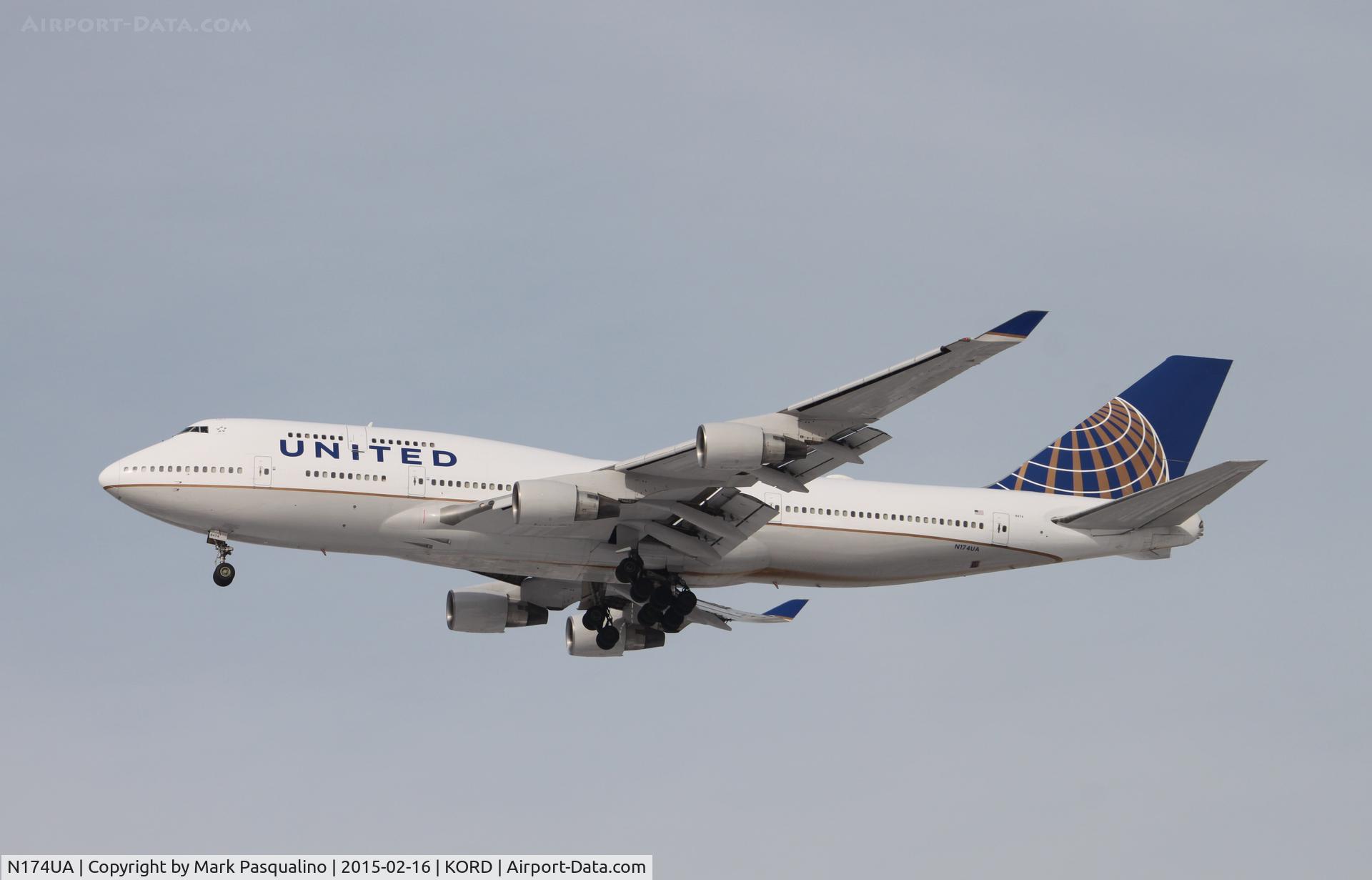 N174UA, 1990 Boeing 747-422 C/N 24381, Boeing 747-400