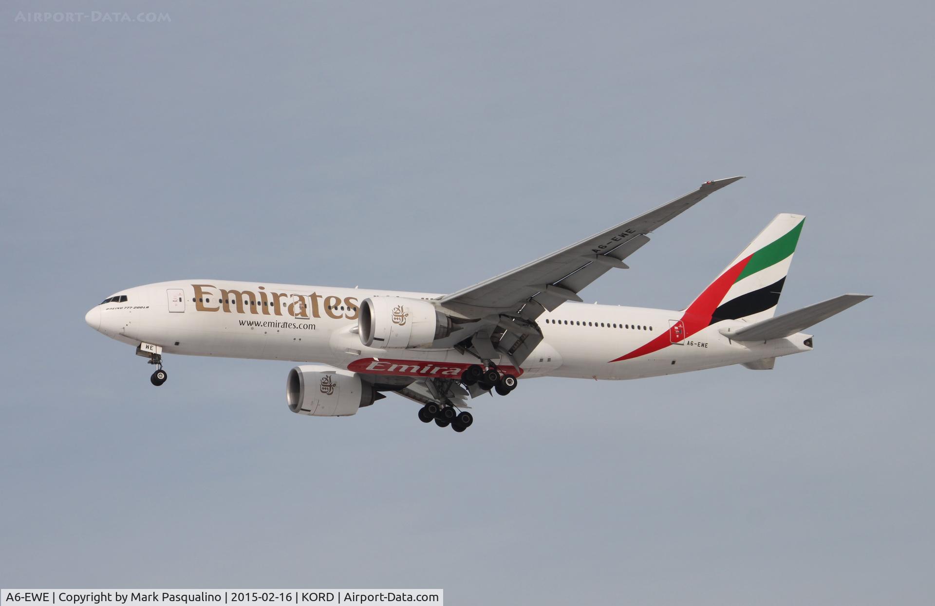 A6-EWE, 2008 Boeing 777-21H/LR C/N 35582, Boeing 777-200LR