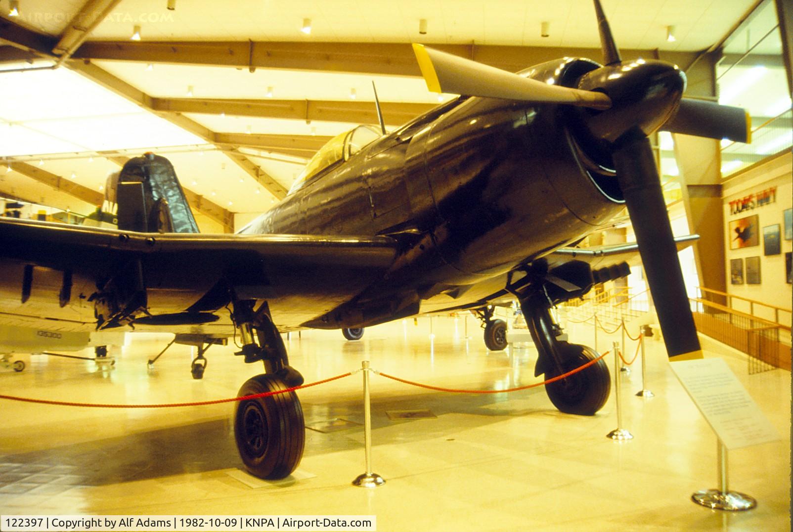 122397, 1947 Martin AM-1 Mauler C/N Not found 122397, At the National Naval Aviation Museum, Pensacola, Florida in 1982.