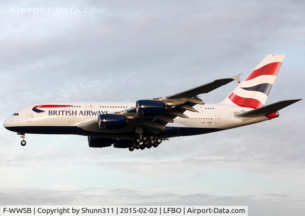 F-WWSB, 2014 Airbus A380-841 C/N 173, C/n 0173 - To be G-XLEI