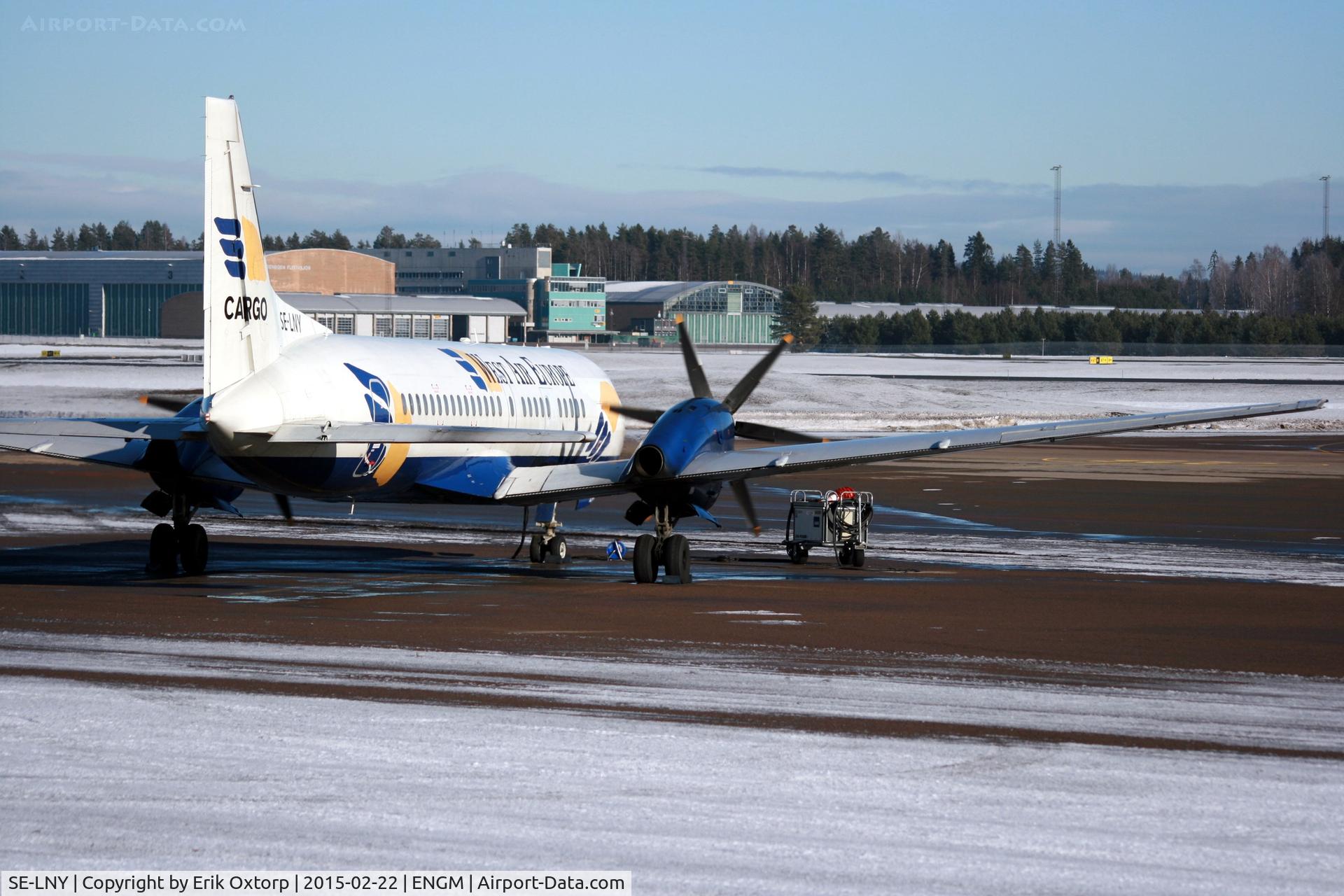 SE-LNY, 1993 British Aerospace ATP C/N 2062, SE-LNY in OSL