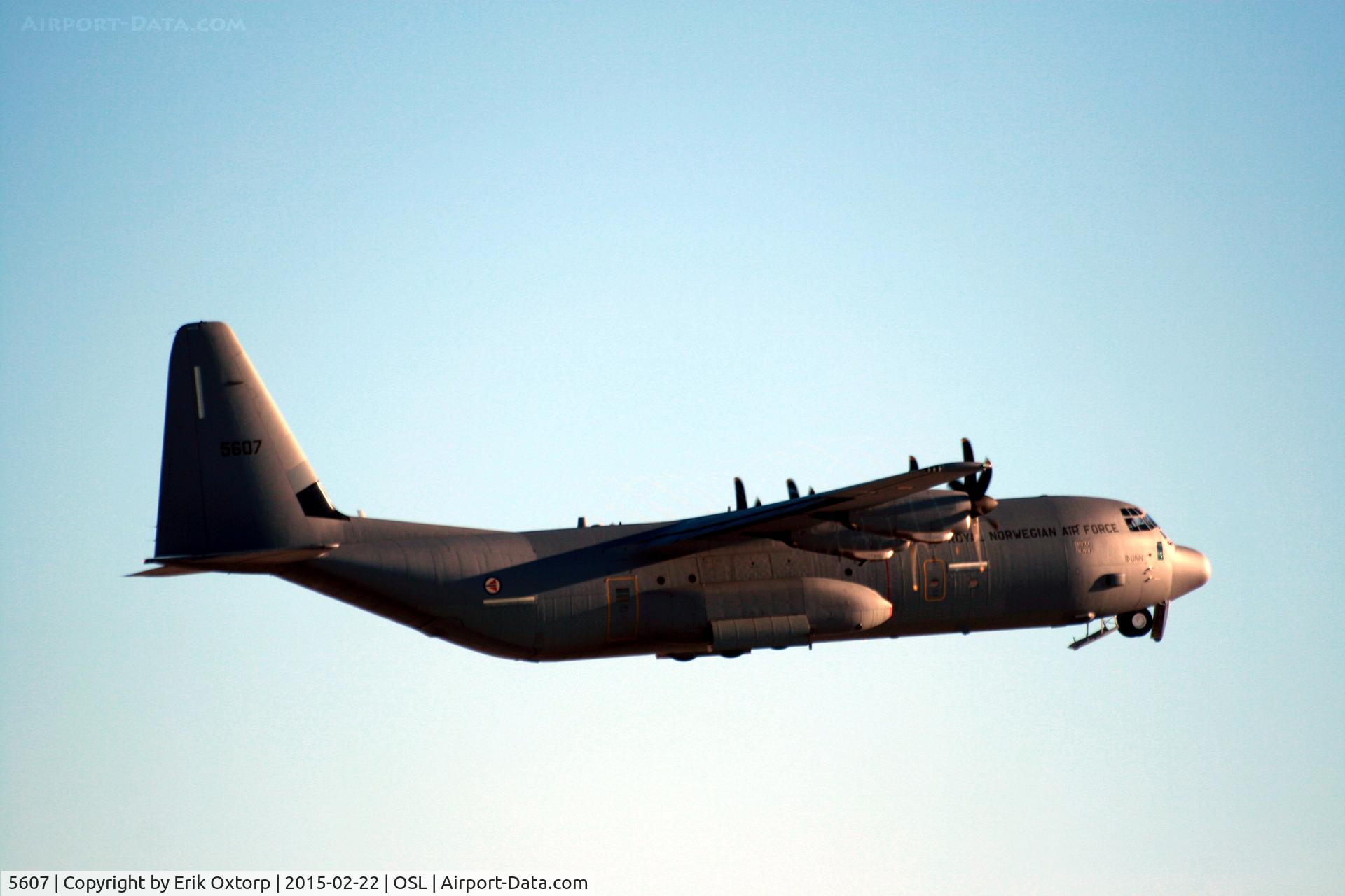 5607, 2009 Lockheed Martin C-130J-30 Super Hercules C/N 382-5607, 5607 in OSL