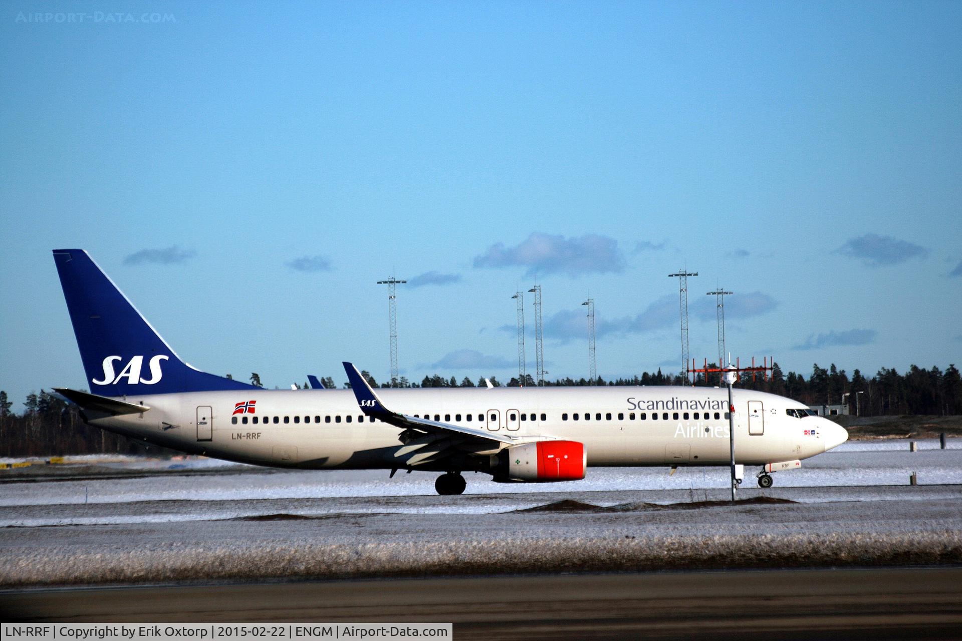 LN-RRF, 2008 Boeing 737-85P C/N 35707, LN-RRF in OSL