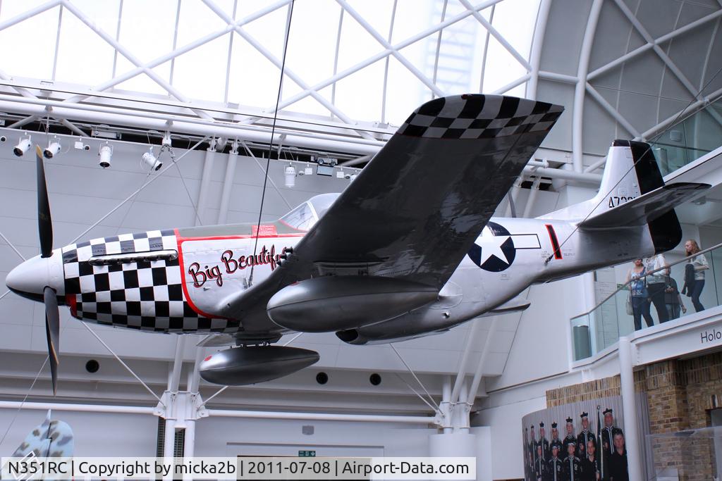 N351RC, 1951 Commonwealth CA-18 Mustang 22 (P-51D) C/N CACM-192-1517, Preserved